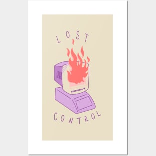 lost control Posters and Art